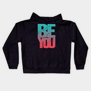 Believe In Yourself Quote Kids Hoodie